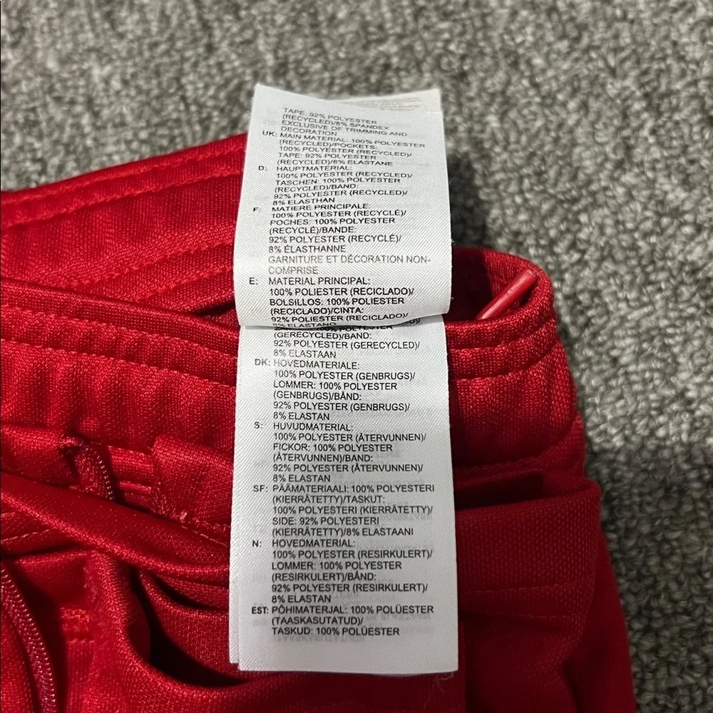 adidas Tiro 23 League Pants Big Kids Size 11/12 Red